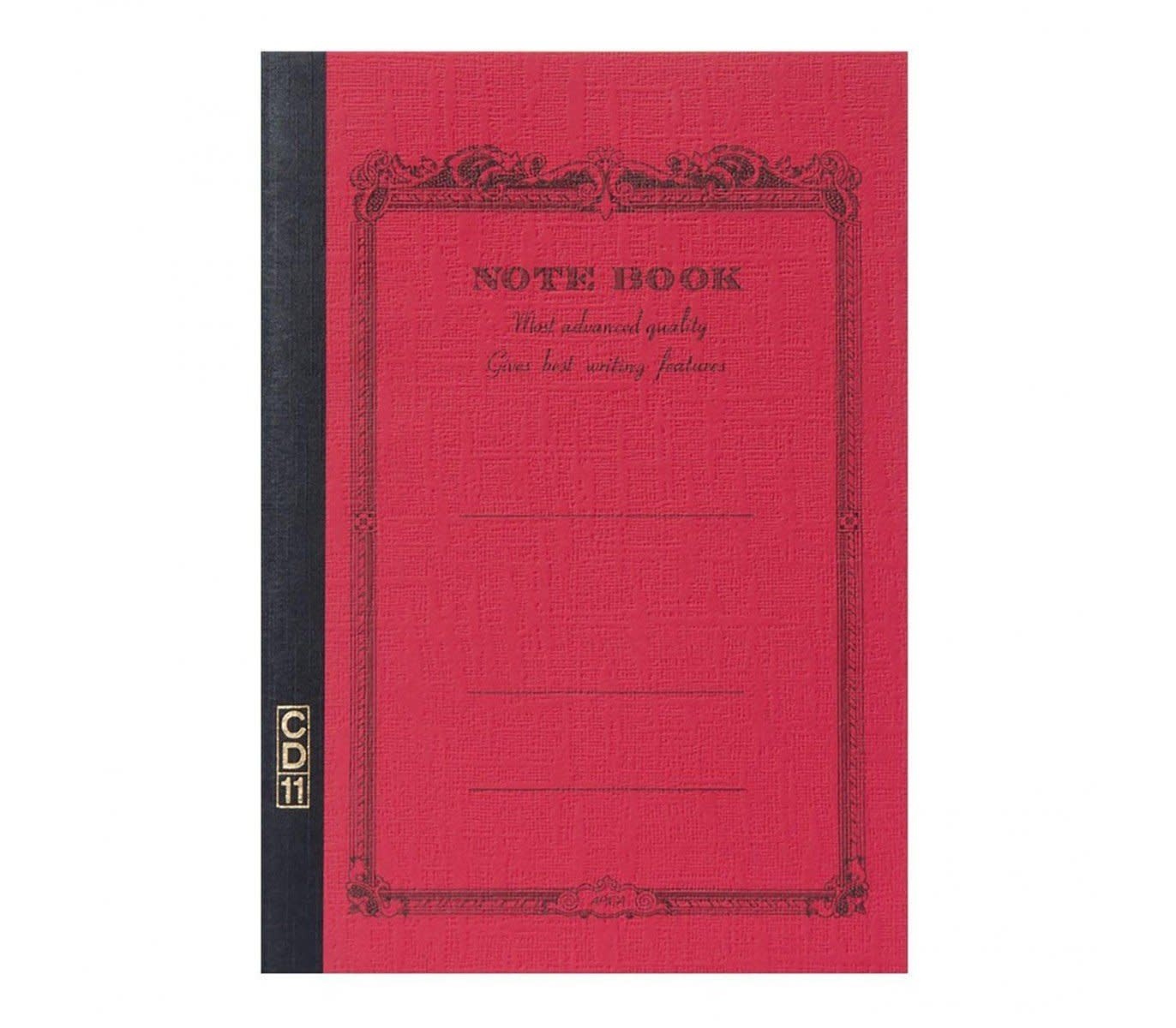 APICA Note Book A5 Rouge Ligné 15x21cm