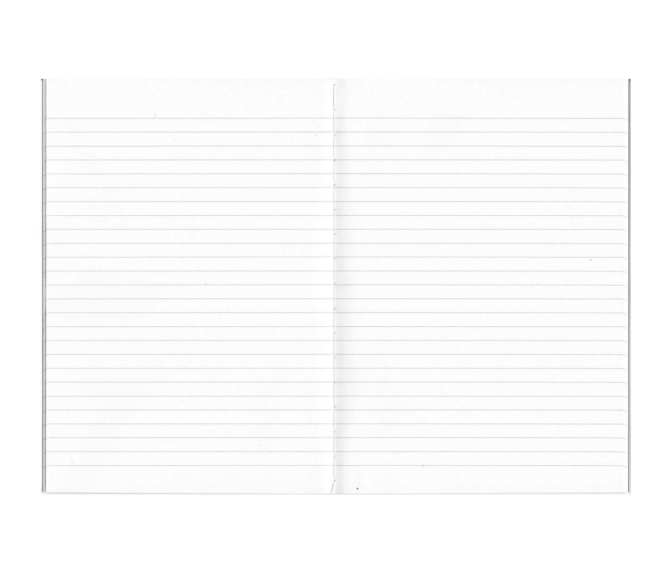 APICA Note Book A5 Blanc Ligné 15x21cm