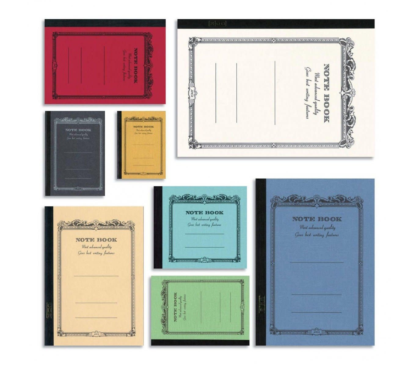 APICA Note Book A5 Blanc Ligné 15x21cm