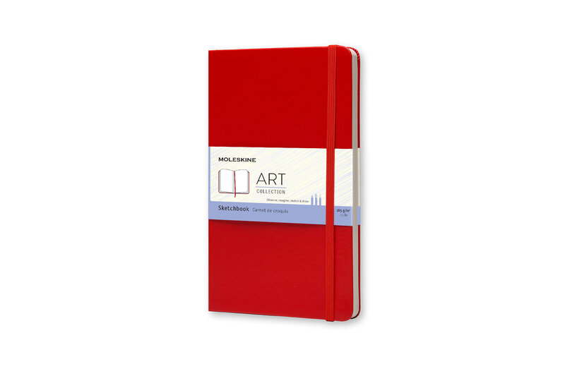 MOLESKINE Art Carnet De Croquis Grand Format Rouge Ecarlate