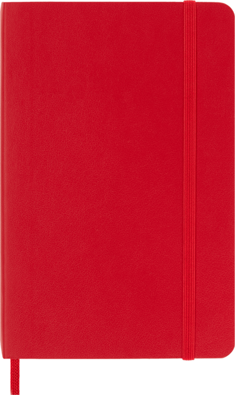 MOLESKINE Carnet Classique Format De Poche À Pages Blanches Rouge Ecarlate Couverture Souple