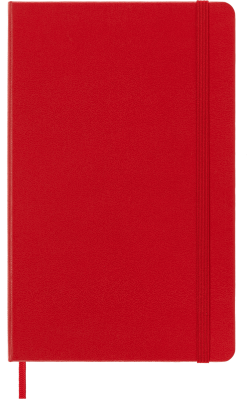 MOLESKINE Carnet Classique, Format De Poche À Pages Blanches Rouge Écarlat Couv Rigide