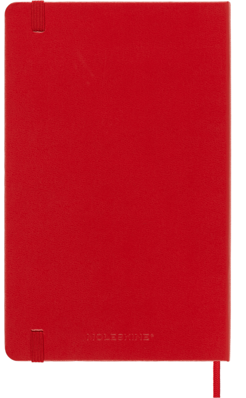 MOLESKINE Carnet Classique, Format De Poche, À Pages Blanches, Rouge Écarlat, Couverture Rigide