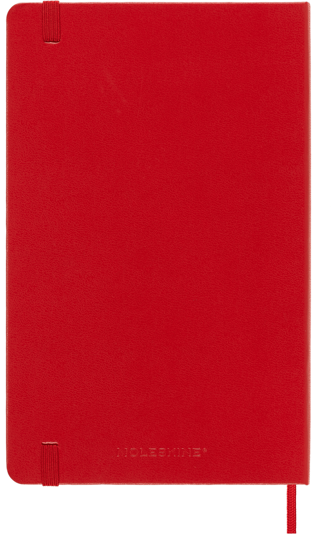 MOLESKINE Carnet Classique, Format De Poche, À Pages Blanches, Rouge Écarlat, Couverture Rigide