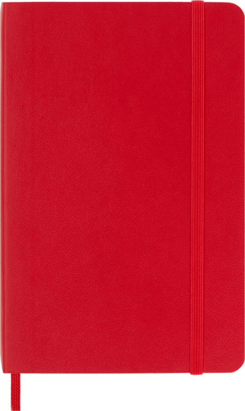 MOLESKINE Carnet Classique Format De Poche Ligné Rouge Ecarlate Couverture Souple