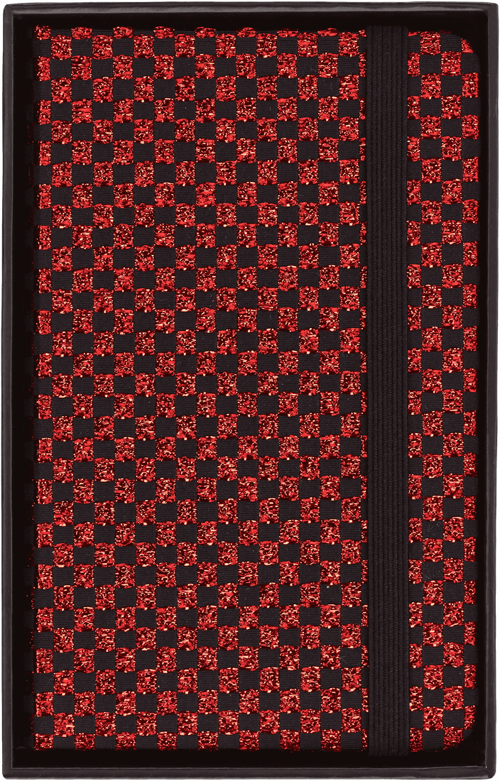 MOLESKINE Carnet Shine Brillant Rouge Metallique Format Xs A Pages Blanches Couverture Rigide Box