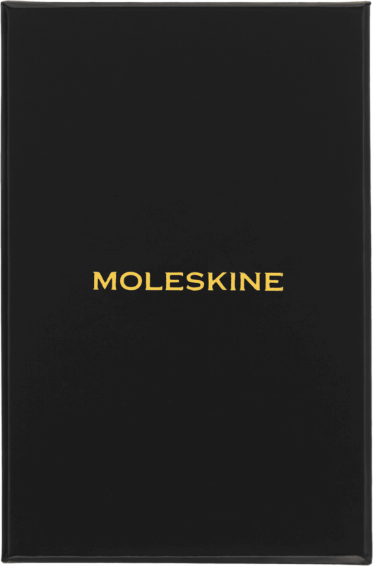 MOLESKINE Carnet Brillant Or Format Xs A Pages Blanches Couverture Rigide Box