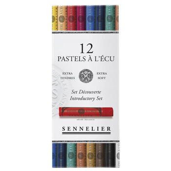 SENNELIER Boîte carton Pastel Ecu Initiation 12 Pastels
