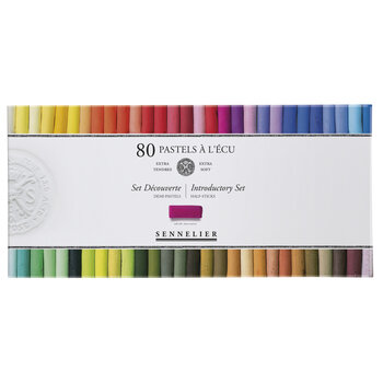 SENNELIER Boîte carton Pastel Ecu 80 Demi pastels