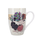 KIUB Mug Arrondi Xl 490 Ml + Boite Ouverte Bug Art Chaton Pelote