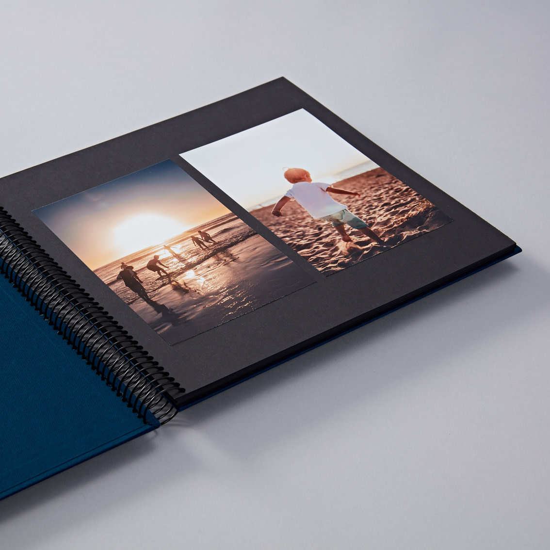 Album Photos traditionnel 30x32cm 100 pages SQUARE noir