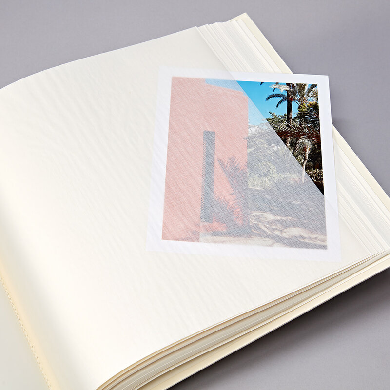 SEMIKOLON Album photos Jumbo Fango pages crème 30 x 30 cm