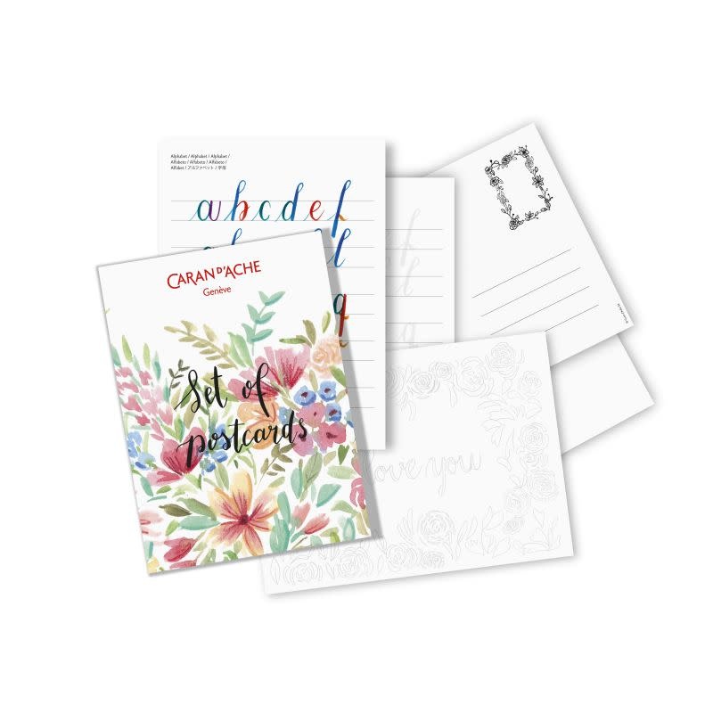 CARAN D'ACHE Set Botanique de coloriage et de lettering Julie Thomas + 1 cours en ligne