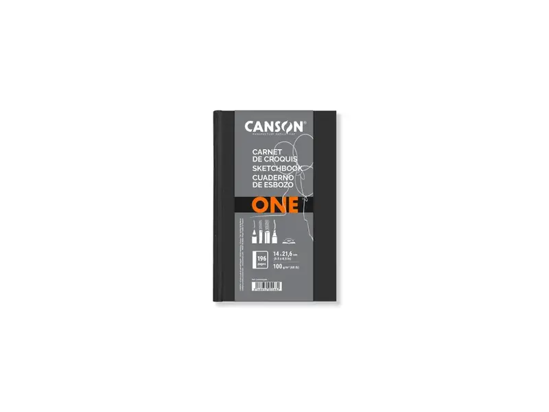CANSON Book Cousu Grand Côté One 98Fl 14x21.6cm 100G Portrait