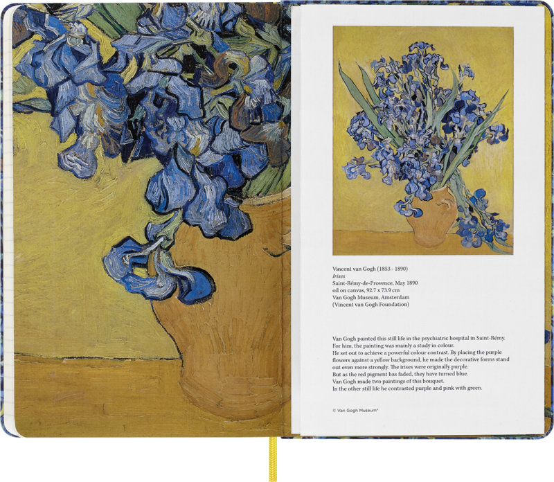 MOLESKINE Carnet Édition limitée Musée Van Gogh Couverture rigide ligné