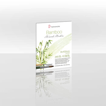 HAHNEMÜHLE Bloc Mixed Media "Bamboo", mini 265g/m², 80x105mm, 10feuilles