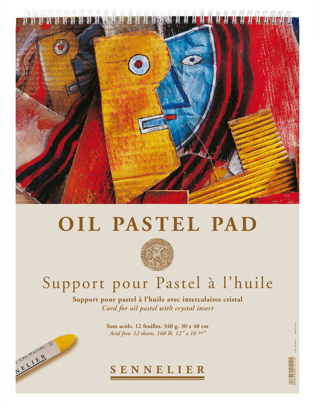 SENNELIER Bloc Pastel Huile Oil pastel pad 30x40cm