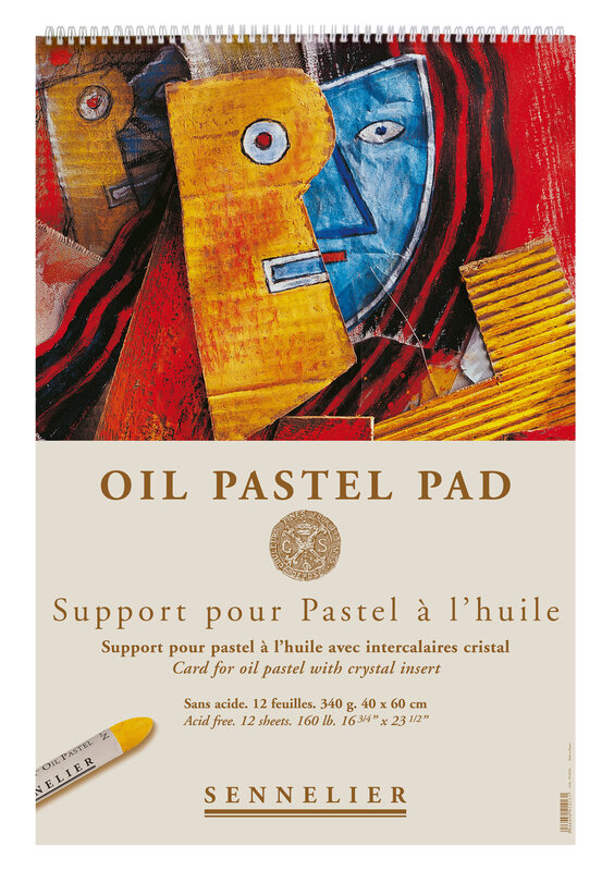 SENNELIER Bloc Pastel Huile Oil pastel pad 40x60cm