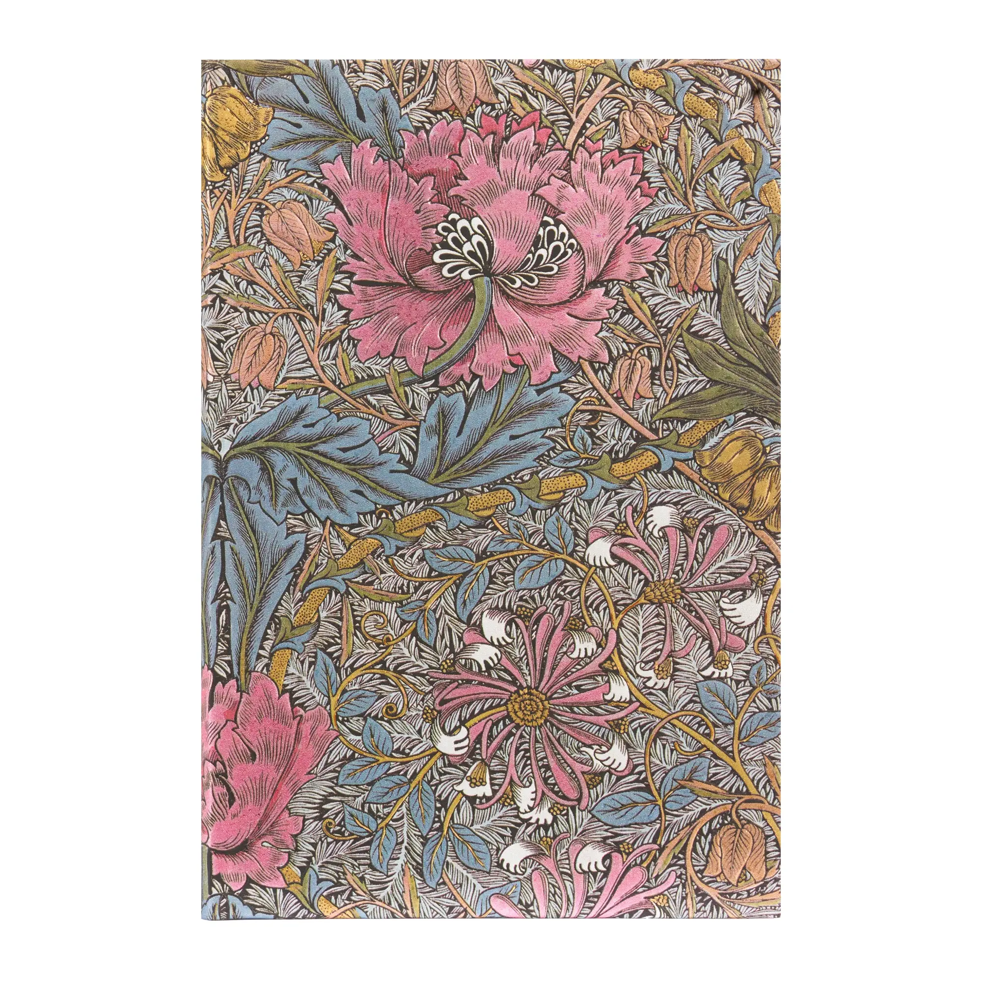 PAPERBLANKS Répertoires Morris Chèvrefeuille Rose Mini