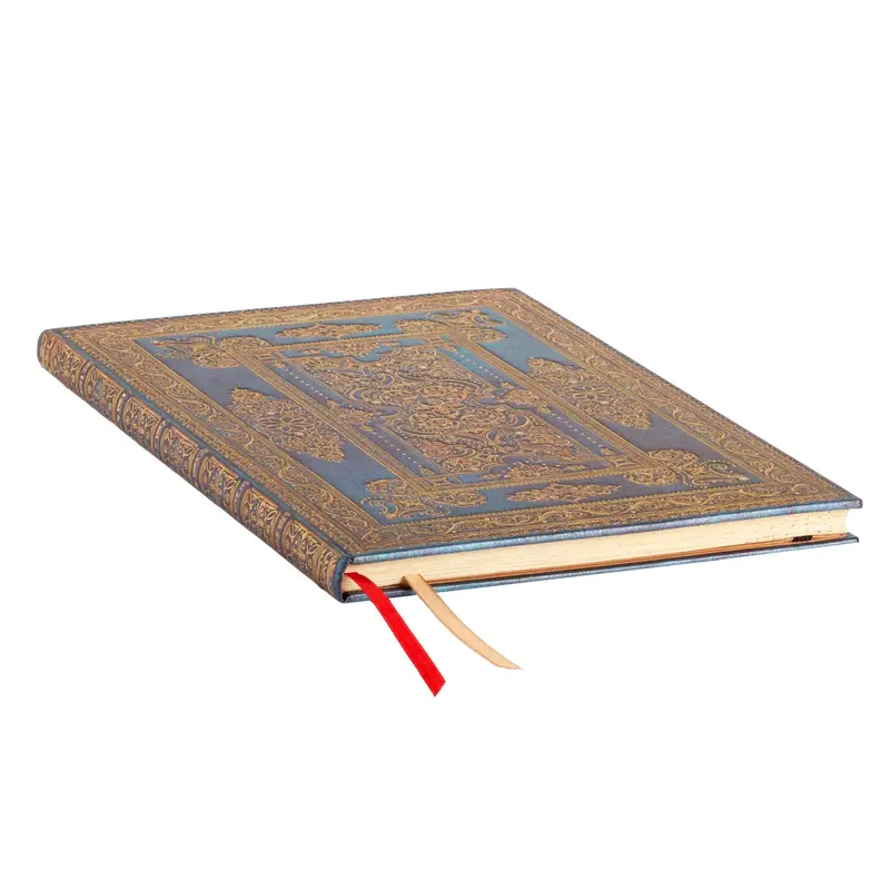 PAPERBLANKS Carnets À Couverture Rigide Luxe Bleu Grand Non Ligné