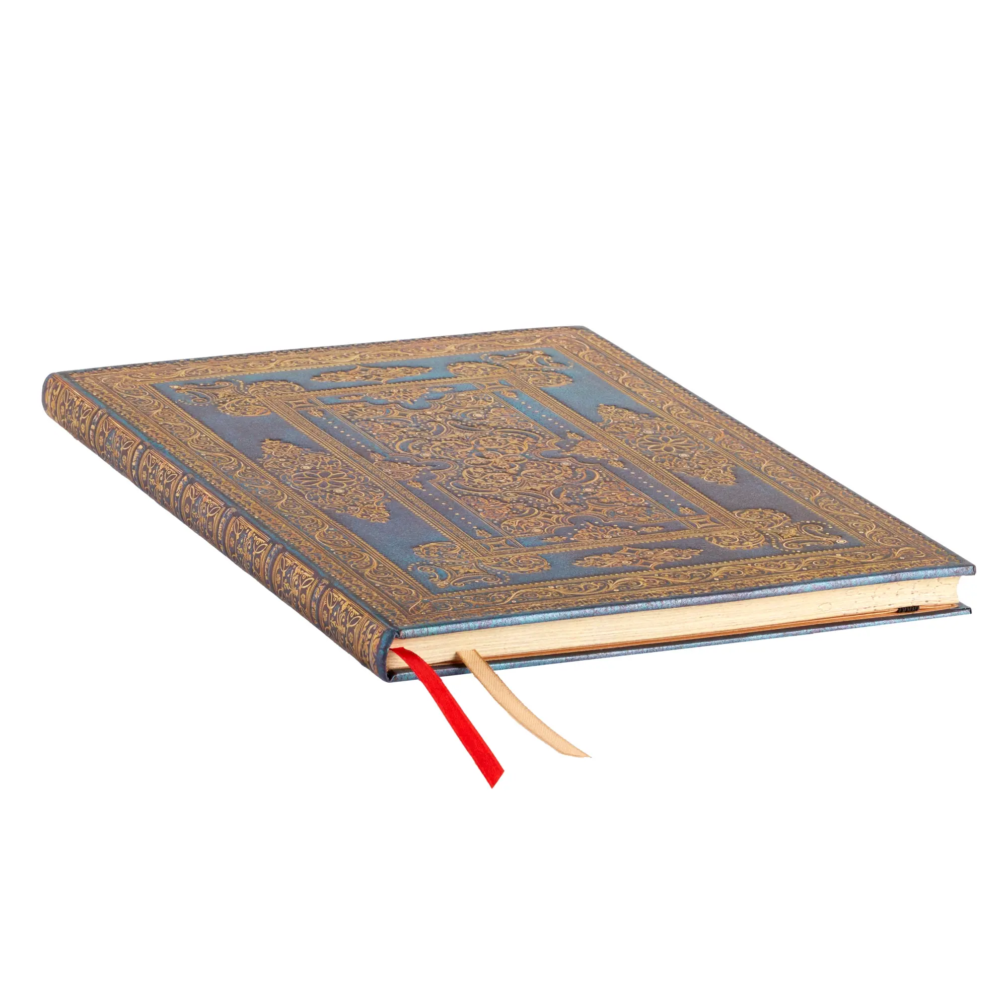 PAPERBLANKS Carnets à couverture rigide Luxe Bleu Grand Non Ligné
