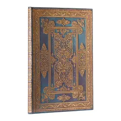PAPERBLANKS Carnets à couverture rigide Luxe Bleu Grand Non Ligné