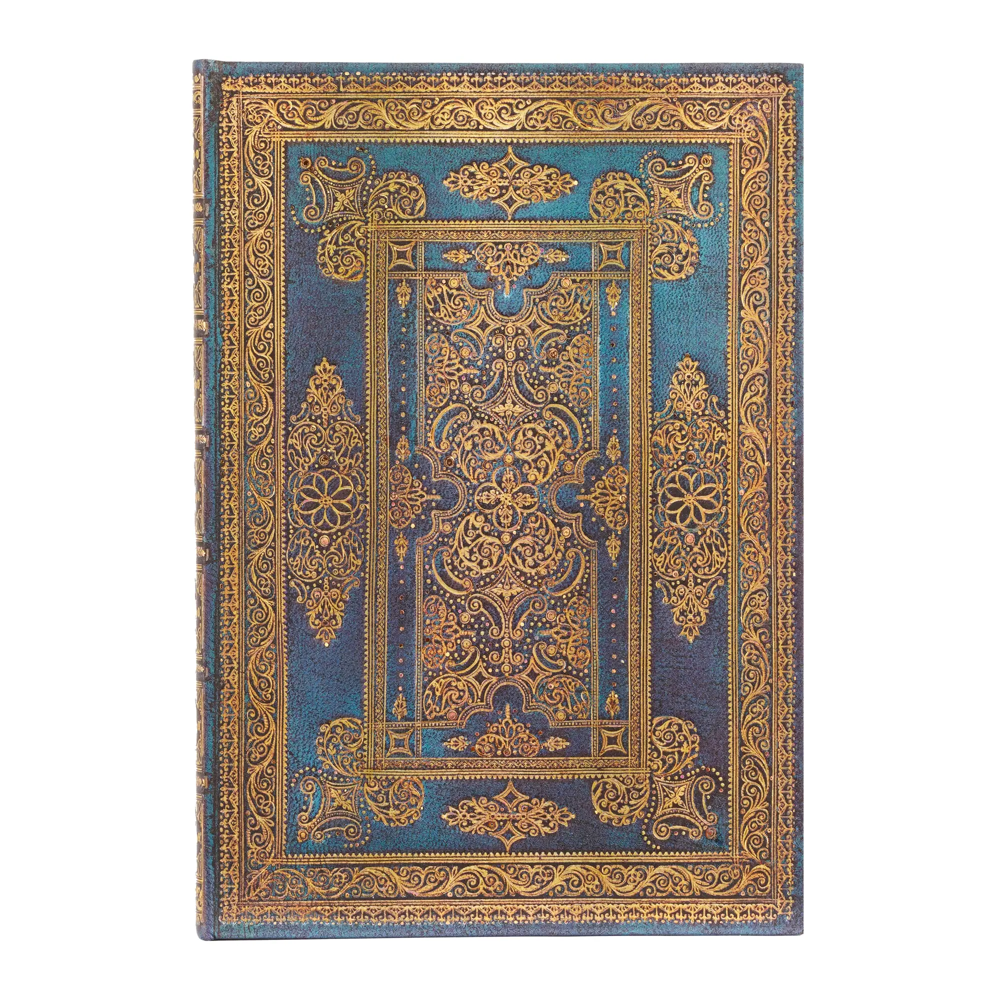 PAPERBLANKS Carnets à couverture rigide Luxe Bleu Midi Ligné
