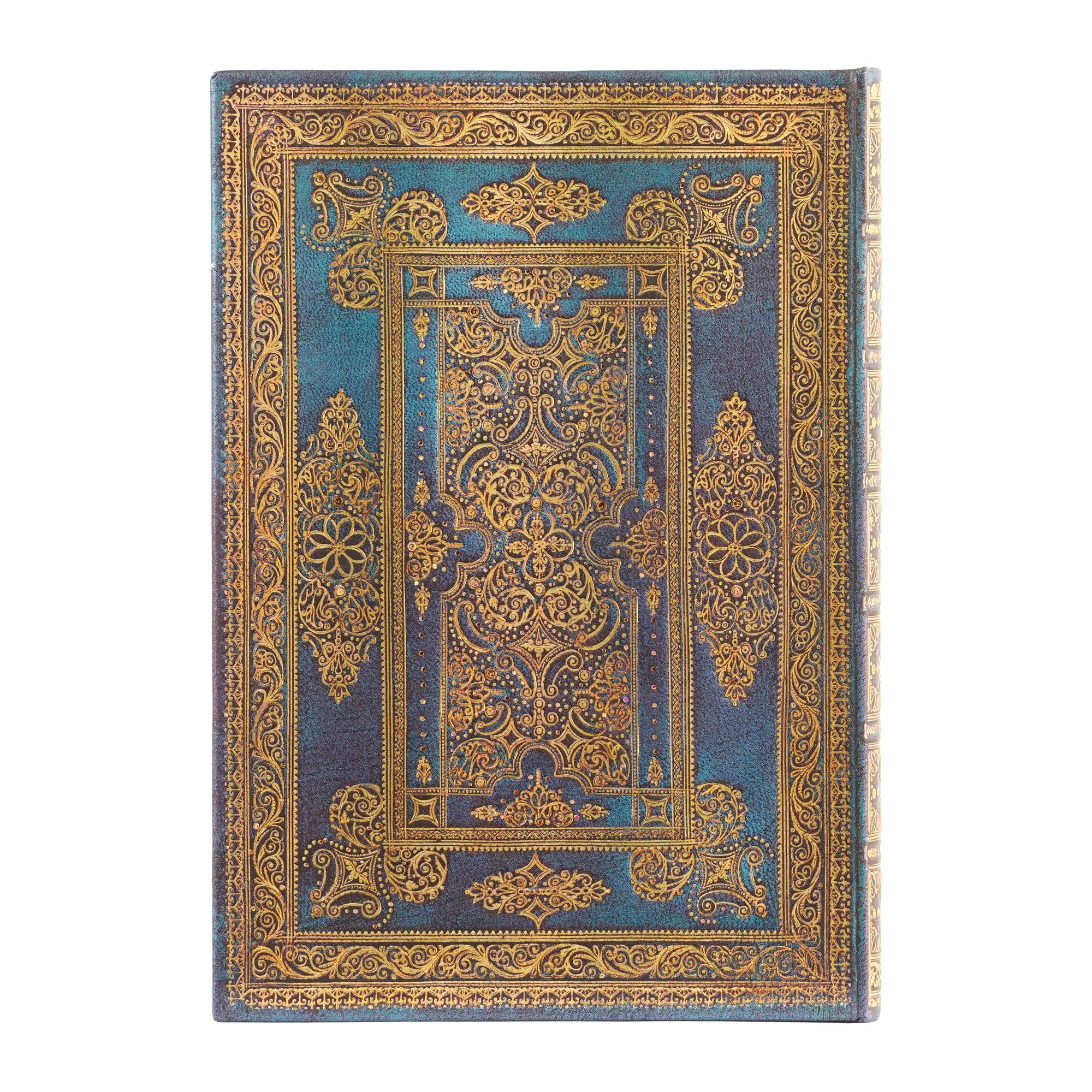 PAPERBLANKS Carnets à couverture rigide Luxe Bleu Midi Ligné