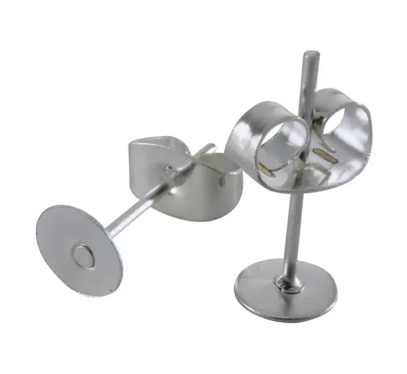 GRAINE CREATIVE Sachet De 6 Attaches B. Oreilles Coloris Argent