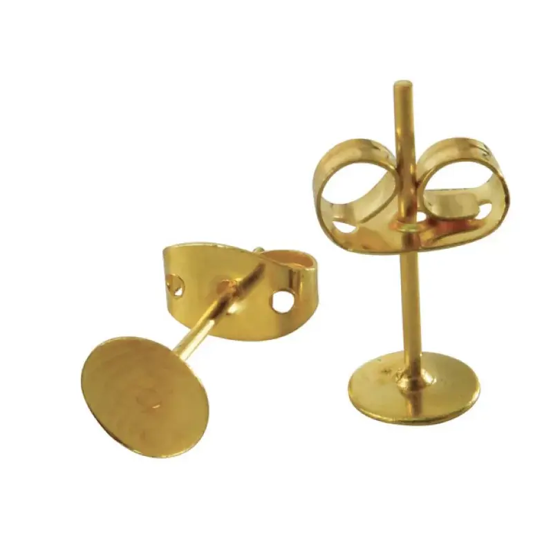 GRAINE CREATIVE Sachet De 6 Attaches B. Oreilles Coloris Or