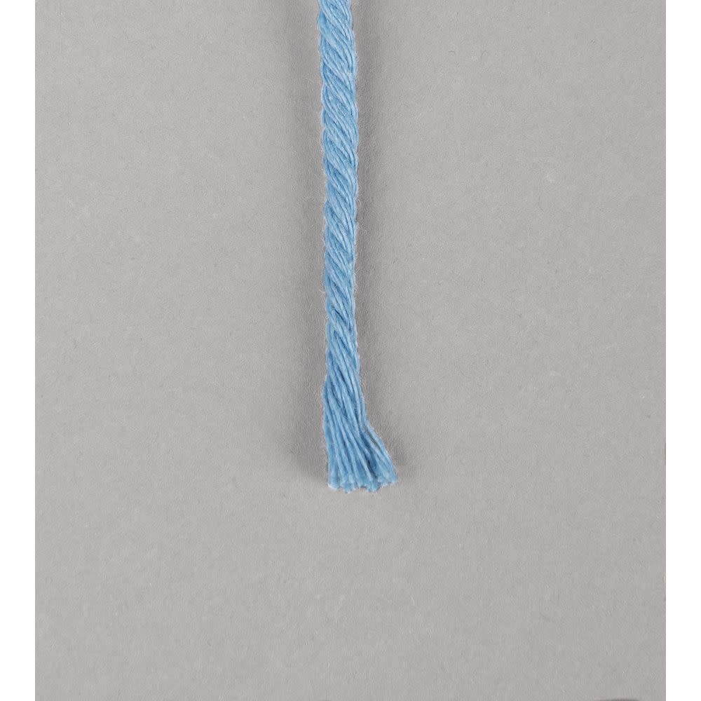 RAYHER Fil pour macramé, 3mm ø, bleu ciel, env. 210g, rouleau 70m