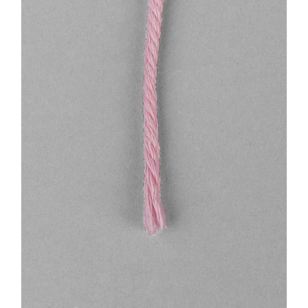 RAYHER Fil pour macramé, 3mm ø, rose pastel, env. 210g, rouleau 70m