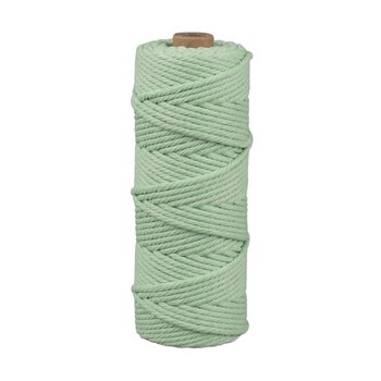 RAYHER Fil Pour Macramé, 3Mm Ø, Vert Menthe, Env. 210G, Rouleau 70M