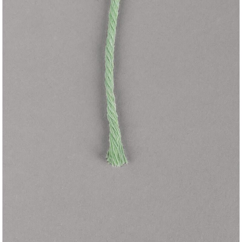RAYHER Fil pour macramé, 3mm ø, vert menthe, env. 210g, rouleau 70m