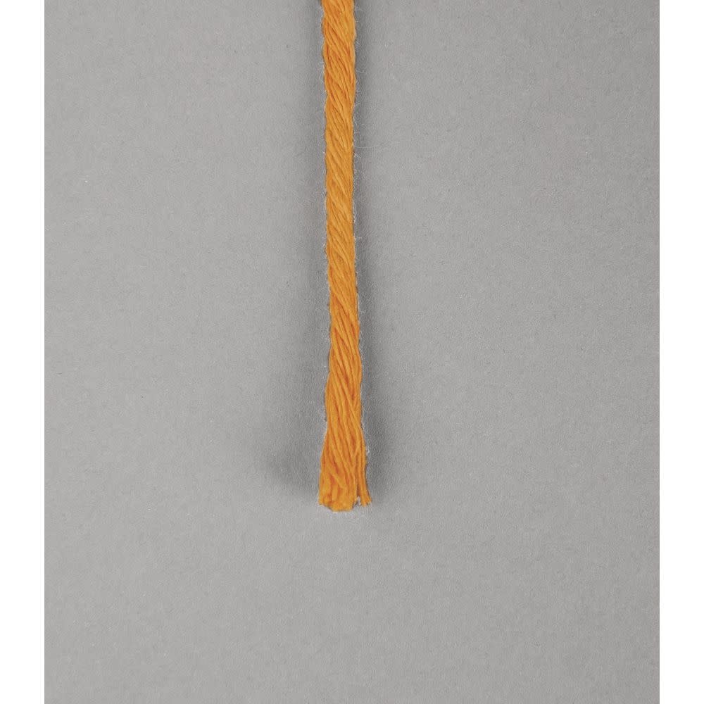 RAYHER Fil pour macramé, 3mm ø, jaune miel, env. 210g, rouleau 70m