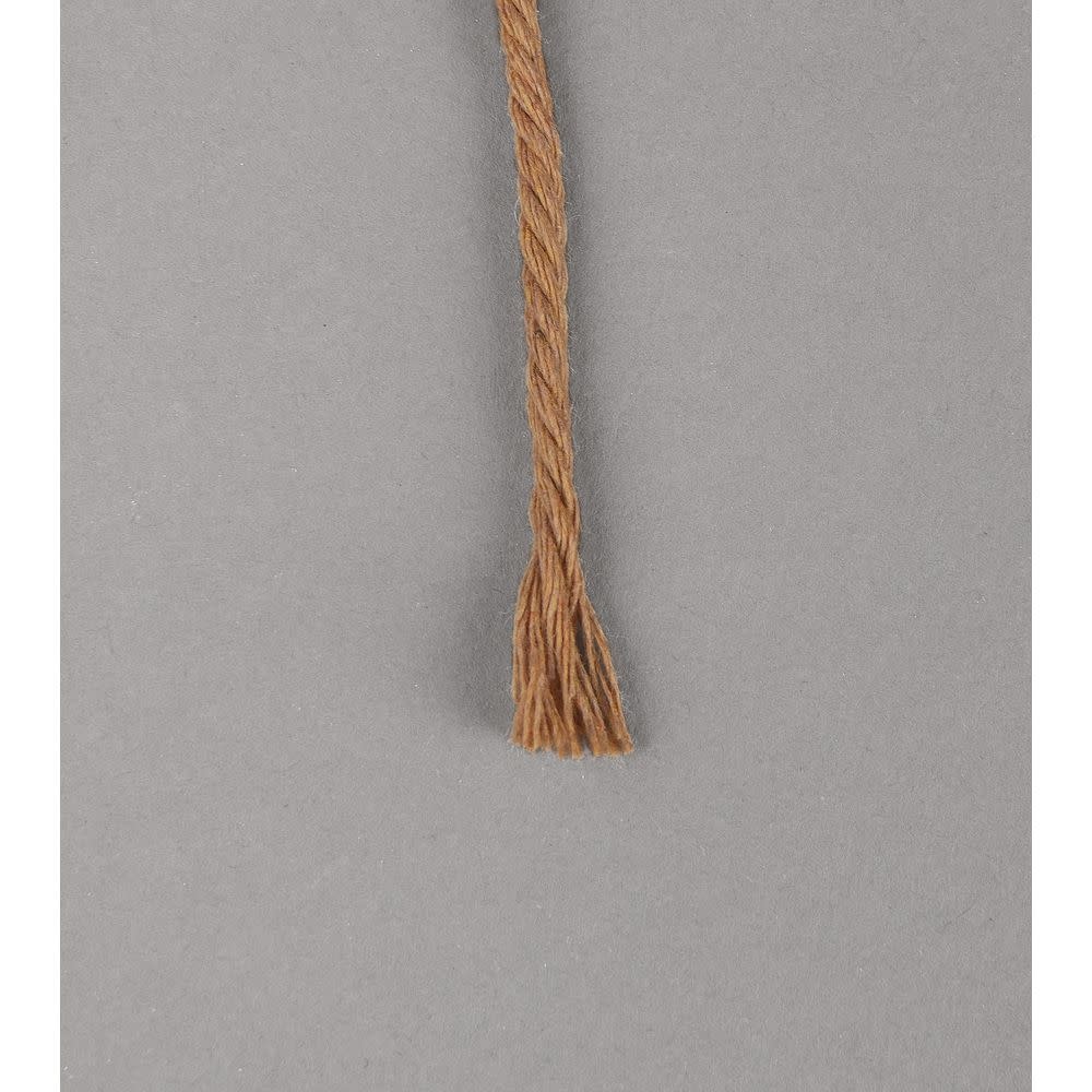 RAYHER Fil pour macramé, 3mm ø, brun-noisette, env. 210g, rouleau 70m