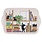 KIUB Plateau Melamine Pm Bug Art Chatons Bibli