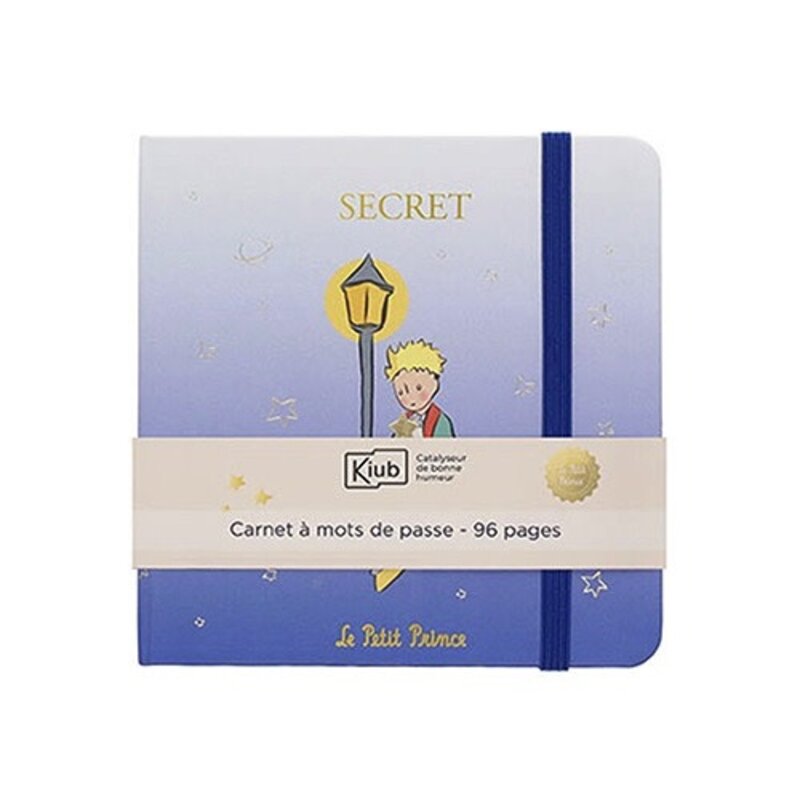 KIUB Carnet Mot De Passe Carre Le Petit Prince