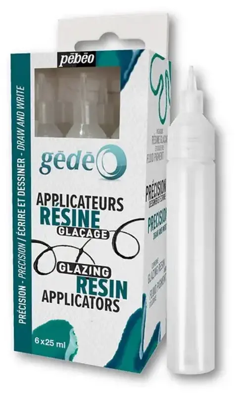PEBEO Set De 6 Applicateurs Resine Glacage