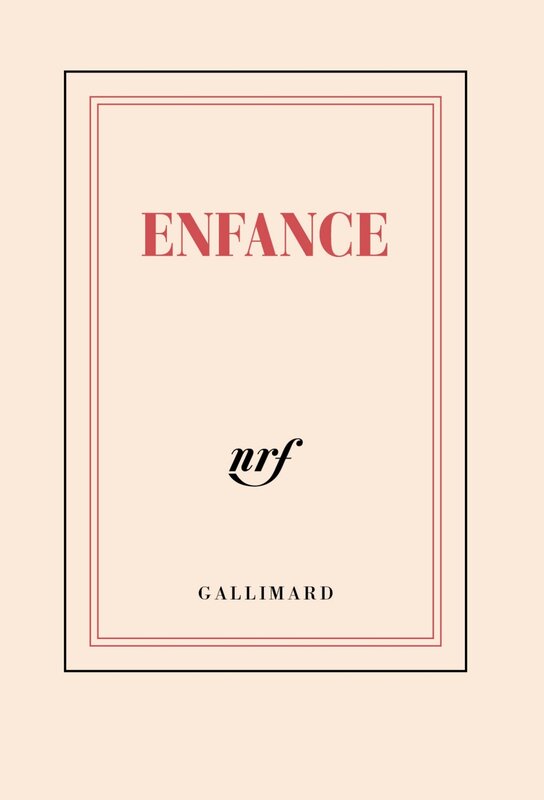 GALLIMARD Carnet Poche Ligne "Enfance"