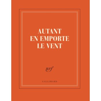 GALLIMARD Carnet carré couleur - Autant en emporte le vent