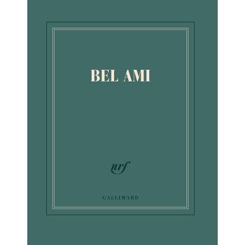 GALLIMARD Carnet Carre Vert Ligne "Bel Ami"