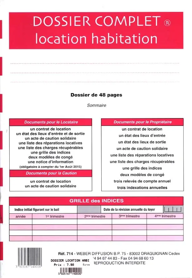 WEBER DIFFUSION Dossier Complet Habitation