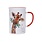 KIUB Mug Timbale Droit L 360 Ml Kook Girafe