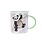 KIUB Mug Timbale Droit M 320 Ml Kook Panda