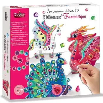 CREALIGN Animaux Deco 3D - Diams Fantastique