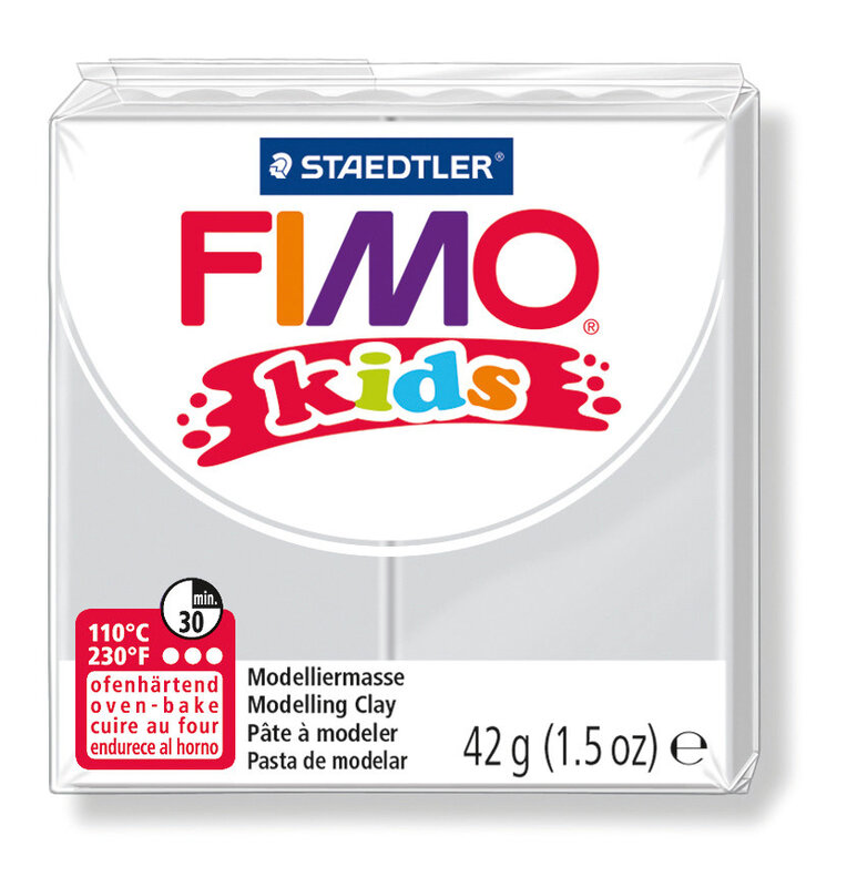 STAEDTLER Fimo Kids 42G Gris Clair/8030-80