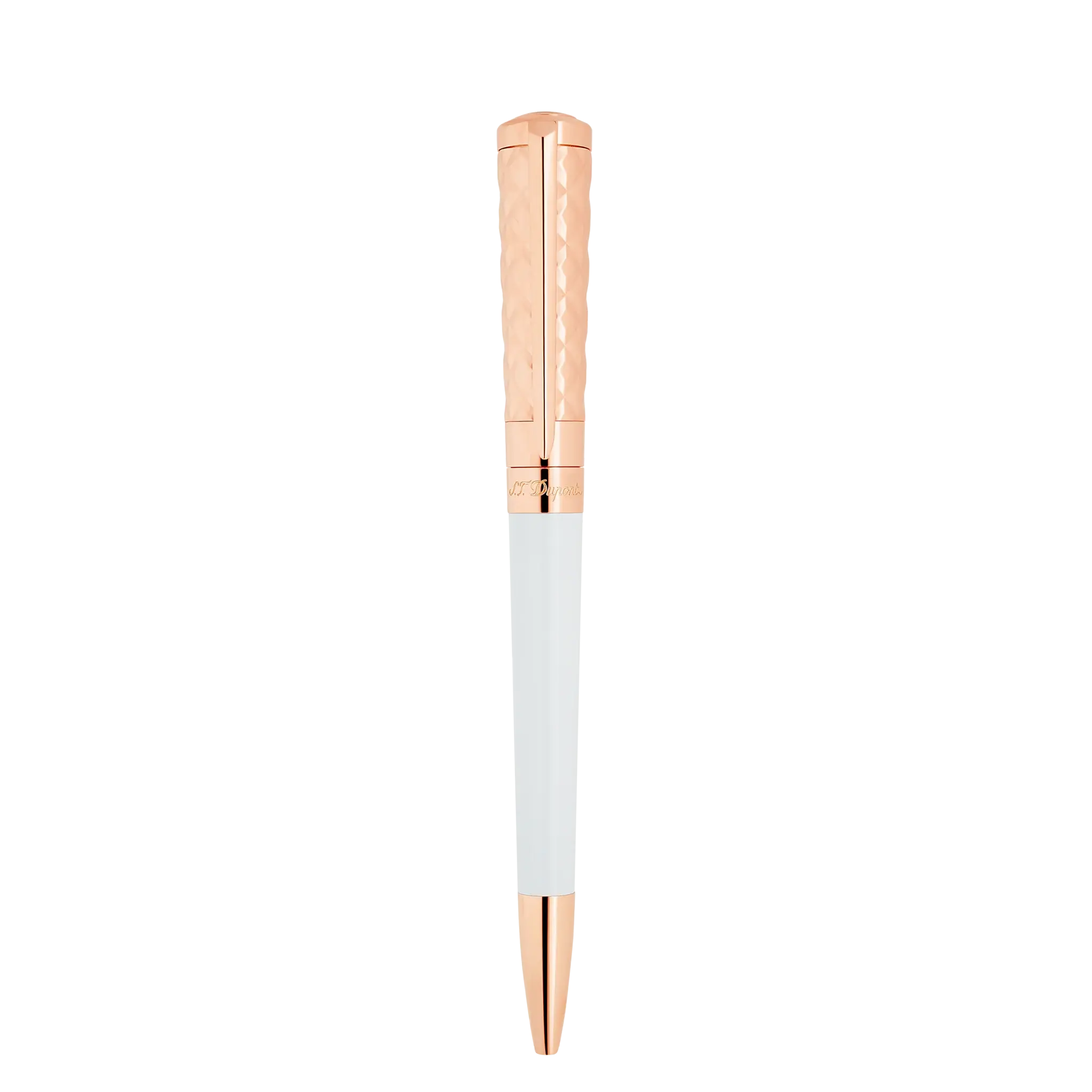 DUPONT S.T Stylo Bille Liberté  Duo Blanc/Or