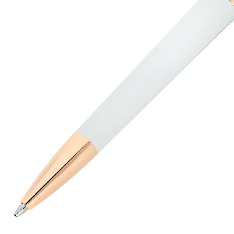 S.T DUPONT Stylo Bille Liberte  Duo Blanc/Or 5N