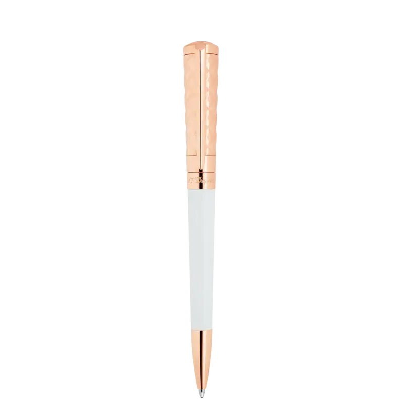 S.T DUPONT Stylo Bille Liberte  Duo Blanc/Or 5N